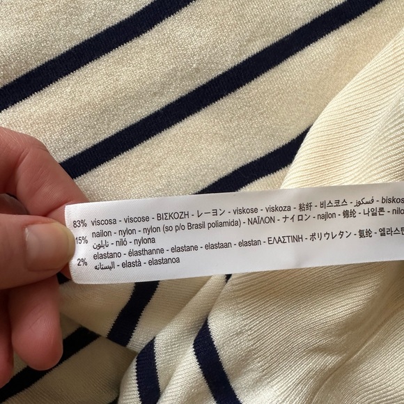 Zara women’s nautical sweater vest Size Medium - Picture 3 of 3